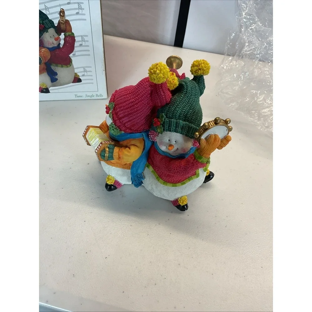 Fitz and Floyd Snowman Jamboree‎ Music Box 